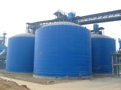 塔洋镇水泥钢板库改造